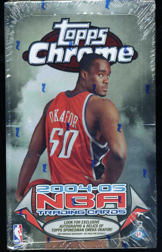 2004 05 Topps Chrome Basketball Hobby Box Dwight Howard